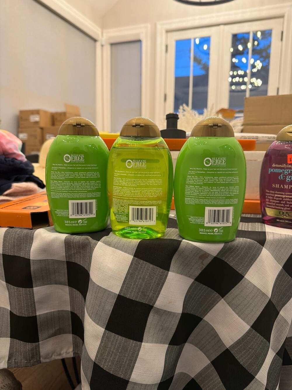 OGX Extra Strength Refreshing Scalp Teatree Mint Shampoo & Cond. Set 13oz, 3 Pac - Picture 2 of 2